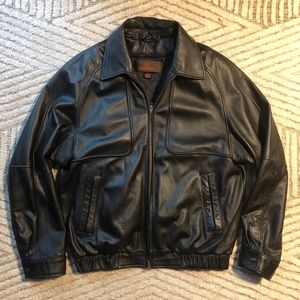 Danier leather jacket size large